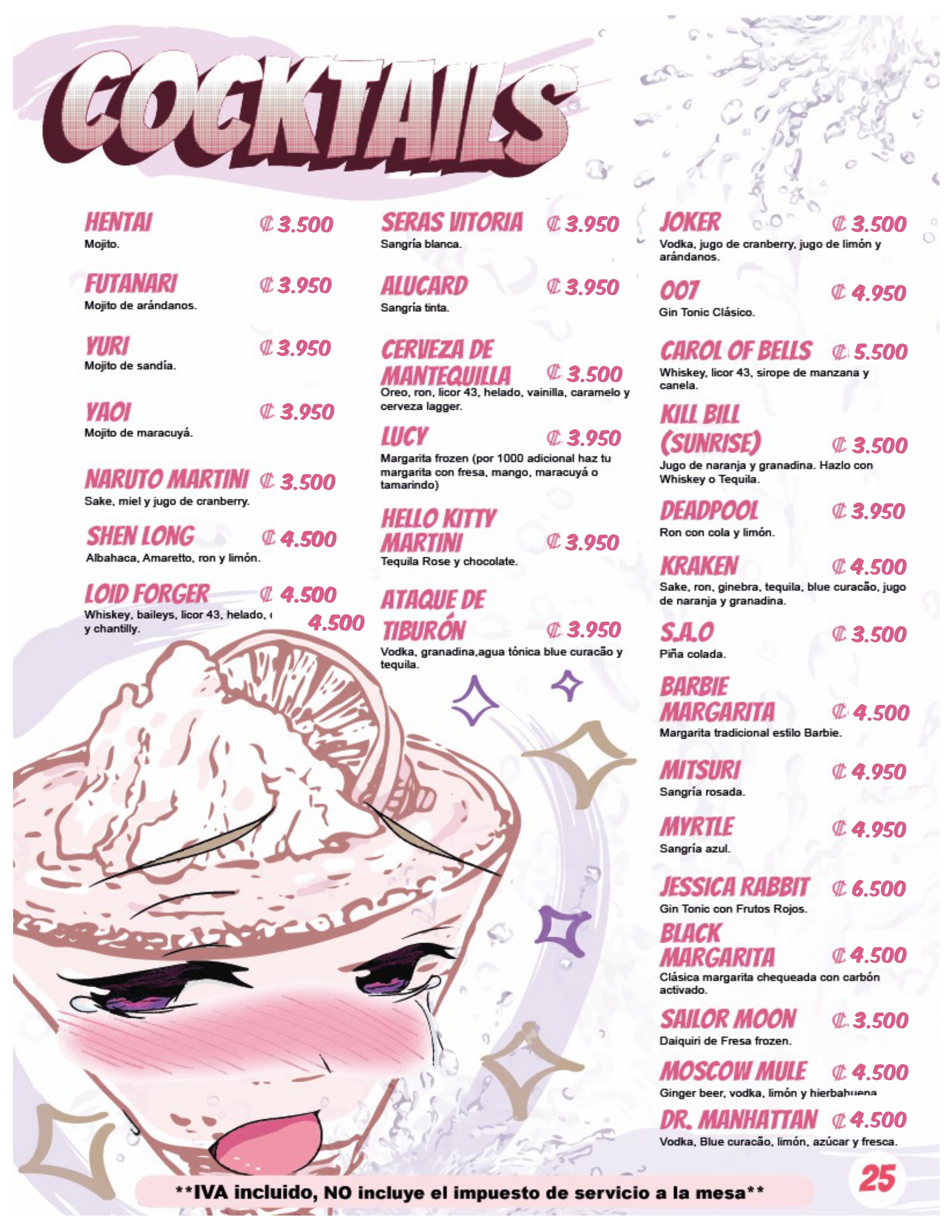 Menu page 24